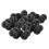 400Pcs Aquarium Bio Balls Fish Tank Filters Black 16MM 2