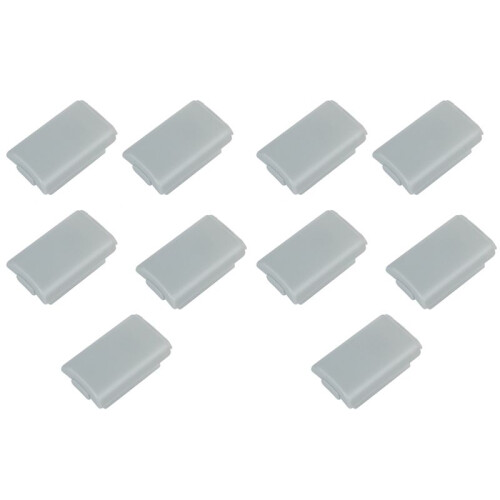 10X White Replacement Battery Shell PACK Case Cover Holder for Minisoft  Wireless Controller Game Gamepad