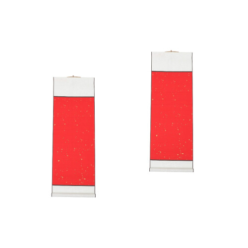 2 Pcs Blank Core Hanging Scroll Child Decorative Chinese Scrolls 2