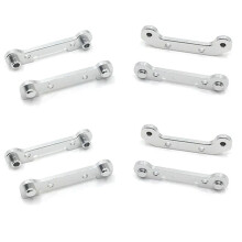 2X Front & Rear Swing Arm Reinforcement Kit with Metal Shaft Sleeve for 144001 124019 124018,D