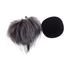 6Pcs Reusable Microphone Wind Screens Furry Sponge Covers for Home Use