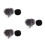6Pcs Reusable Microphone Wind Screens Furry Sponge Covers for Home Use 5