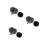 6Pcs Reusable Microphone Wind Screens Furry Sponge Covers for Home Use 6