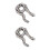 2Pz in Chiaro Design Punk Femminile 8