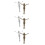 6Pz Charm Croce Religiosa in Argento Per Collane Bracciali Uomo 8