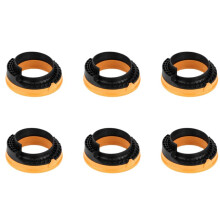 6X Spring Bracket Insulator Replacement Part for S-Type C2Z15891 Car Accessories Coil Springs