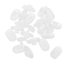 80Paia Supporti Morbidi Naso Silicone Per Occhiali Facilità