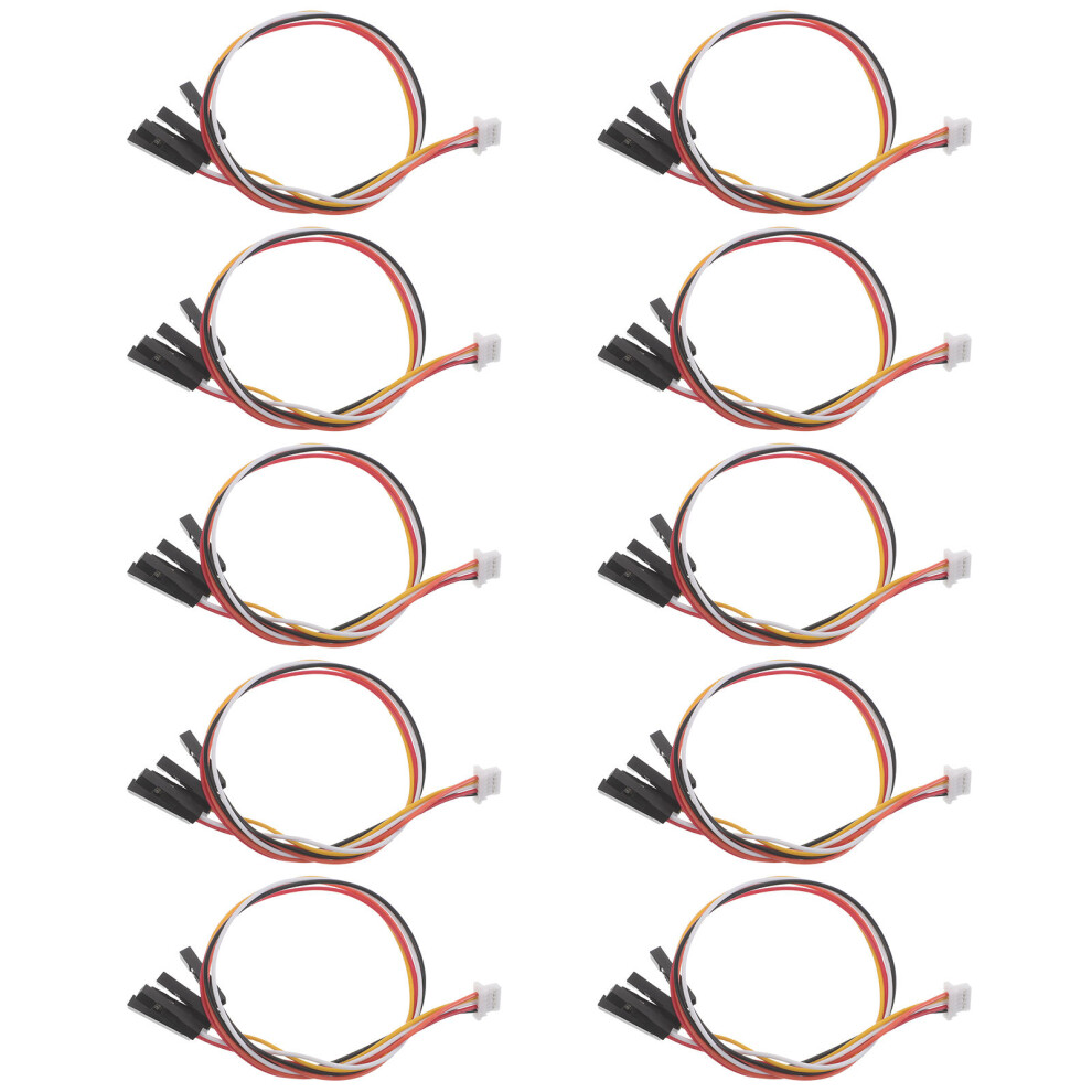 10Pcs Multi Wire Connectors Plastic Metal High Precision Sensor Cables 3603394480419
