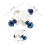Adattatore Idraulico Alluminio Connettore A T Argento 2