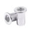M5 Aluminium Threaded Rivnuts Flat  Rivet Nuts Nutserts 300Pcs 6