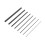 8 Hengel Reparatie Set Koolstofvezel Schaft 1