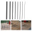 8 Hengel Reparatie Set Koolstofvezel Schaft 9