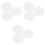 9Pz Silicone Maschere Viso Bianco Per Salon E Casa DIY 2