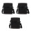 3Pz Custodia Binocoli Nero, Organizer Compatto Per Uso Esterno 7