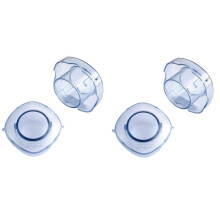 4x Dekselplug voor -Blender Vervangende Onderdelen Geschikt voor Drankautomaat 2 Snelheden, Vita Prep, Plug High Profile 64Oz-Container
