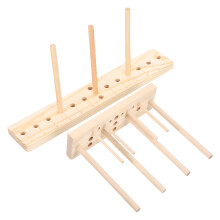 8Pcs Easy Wooden Bow Maker Tool for Ribbon Crafts Wreaths and Gifts