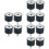 12Pcs Mechanical Vibration Damping Rubber Mounts Black Anti Vibration 6