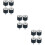 12Pcs Mechanical Vibration Damping Rubber Mounts Black Anti Vibration 9