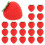 40Pz Mini Fragola Rossi Tpr Uso Per E Casa 3