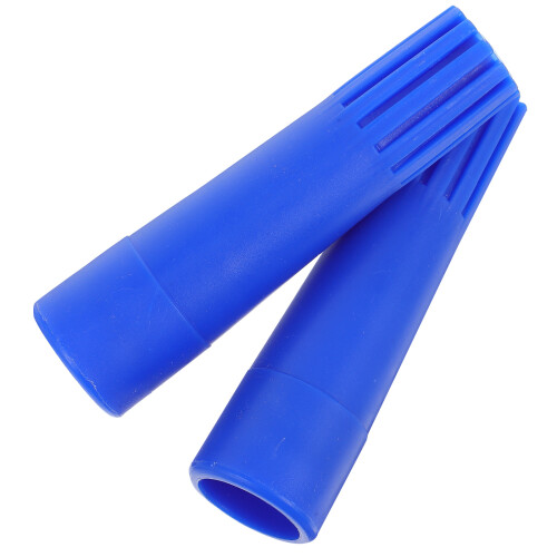 6Pcs Multipurpose Mop Pole Adapter Blue Threaded Replacement for Broom 1