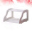 Router Bianco A 2 Ripiani in PVC Facile Da Montare 3