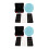 2Pcs Portable Battling Top Storage Case Plastic Toy Organizer with Lid 8