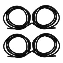12Pz Kayak Elastica Nero Corda Fissaggio Paddle Outdoor