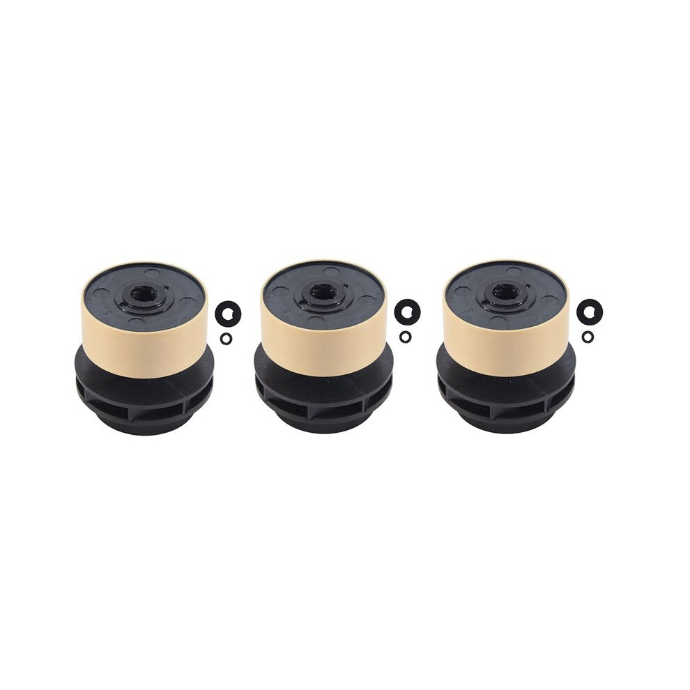 3Pcs 161A0-39015 Auxiliary Water Pump Inner Rotor For Prius Zvw30 2010-2015 Ct200h Coolant Pump Rotor 4713633492789