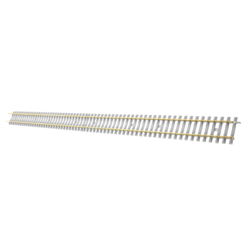 4Pcs Durable Ivory Plastic Curved Train Track for DIY Railroad Models 1