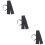 3Pcs Black Polyester Sword Storage Bag Lightweight Carrying Case 8