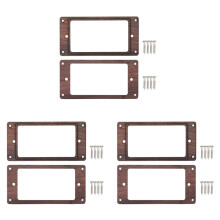 6Pcs Electric Guitars Wooden Humbucker Guitar Pickup Frame Pickup Mounting Ring