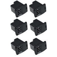 6X Belcat Belcat Uk-2000 Spiral Piezo Adapter und Vor Verstaerker Ukulele (Ohne Batterie)