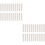 100Pz Box Packaging Lip Gloss Bianco in Carta Per Trucco E Regali 6