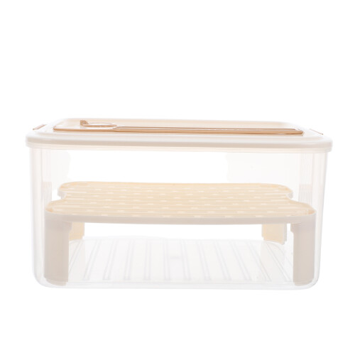 2Pz Organizer Bianco Custodia Antipolvere