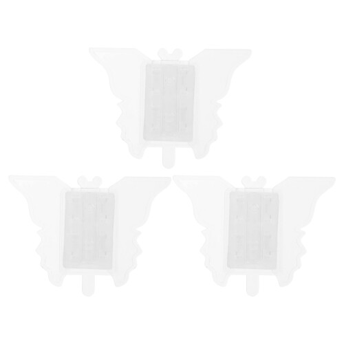 15Pcs Adjustable Transparent Window Locks for Sliding Doors Home Use