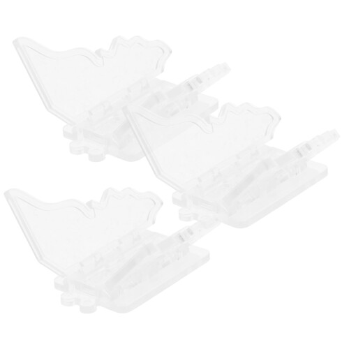 15Pcs Adjustable Transparent Window Locks for Sliding Doors Home Use 1