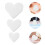 3Pcs White Foam Heart Cake Mold DIY Modeling Foam for Wedding Display 10