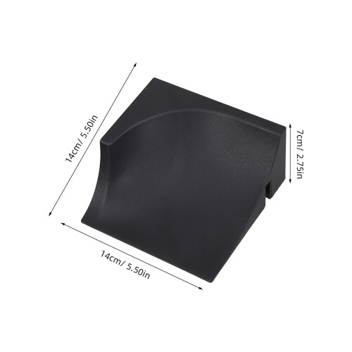 2Pcs Tabletop Finger Skate Obstacle, Plastic Mini Skate Park Ramp 2