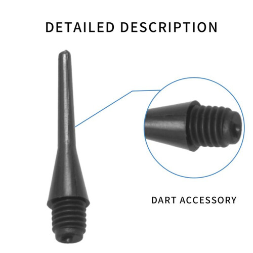 500 PCS Durable Soft Tip Points Needle Replacement Set for Electronic Dart Professional Darts Tungsten Darts Accessories 2