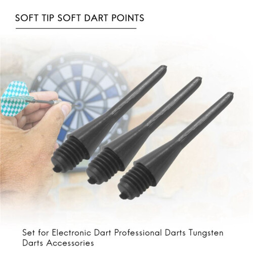 500 PCS Durable Soft Tip Points Needle Replacement Set for Electronic Dart Professional Darts Tungsten Darts Accessories 1