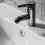 4Pcs Silver Bathroom Sink Overflow Hole Caps ABS Drain Covers for Home 5