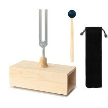 432 Hz Tuning Fork with Resonance Box and Storage Bag for Sound Healing,Tuning Fork Resonance Teaching