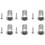 60 Pieces Silver Acoustic Guitar Machine Heads Knobs Guitar String Tuning Peg Tuner(30 for Left + 30 for Right) 4