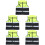 5Pz Gilet Riflettente Per Emergenze E 8
