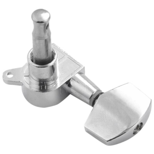 60 Pieces Silver Acoustic Guitar Machine Heads Knobs Guitar String Tuning Peg Tuner(30 for Left + 30 for Right) 2