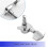 60 Pieces Silver Acoustic Guitar Machine Heads Knobs Guitar String Tuning Peg Tuner(30 for Left + 30 for Right) 3