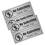 4Set No Soliciting Eleganti in PVC Nero Autoadesivi Resistenti 3