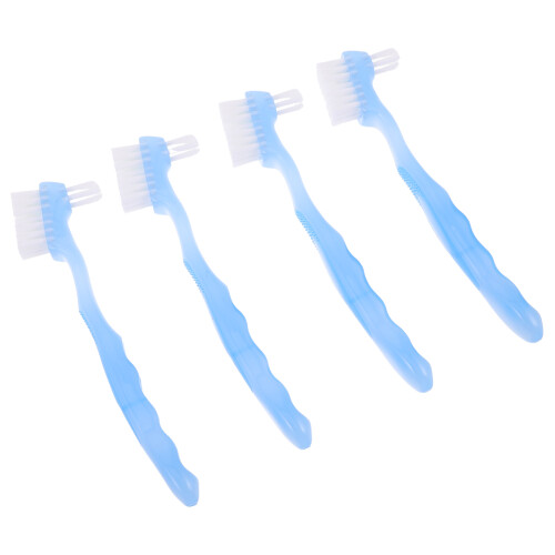 8Pz Spazzolini Piccoli Dentiere Doppia Morbidi 2