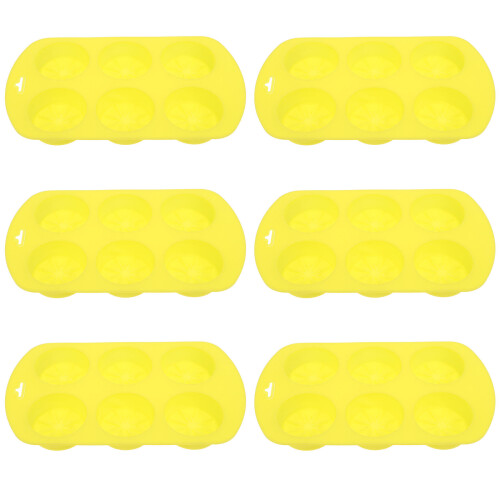 30Pz Fondant Limone in Silicone Per Cupcake E Cioccolato