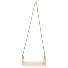 Per Fotografia - Seggiolino In Legno E Macramè Beige